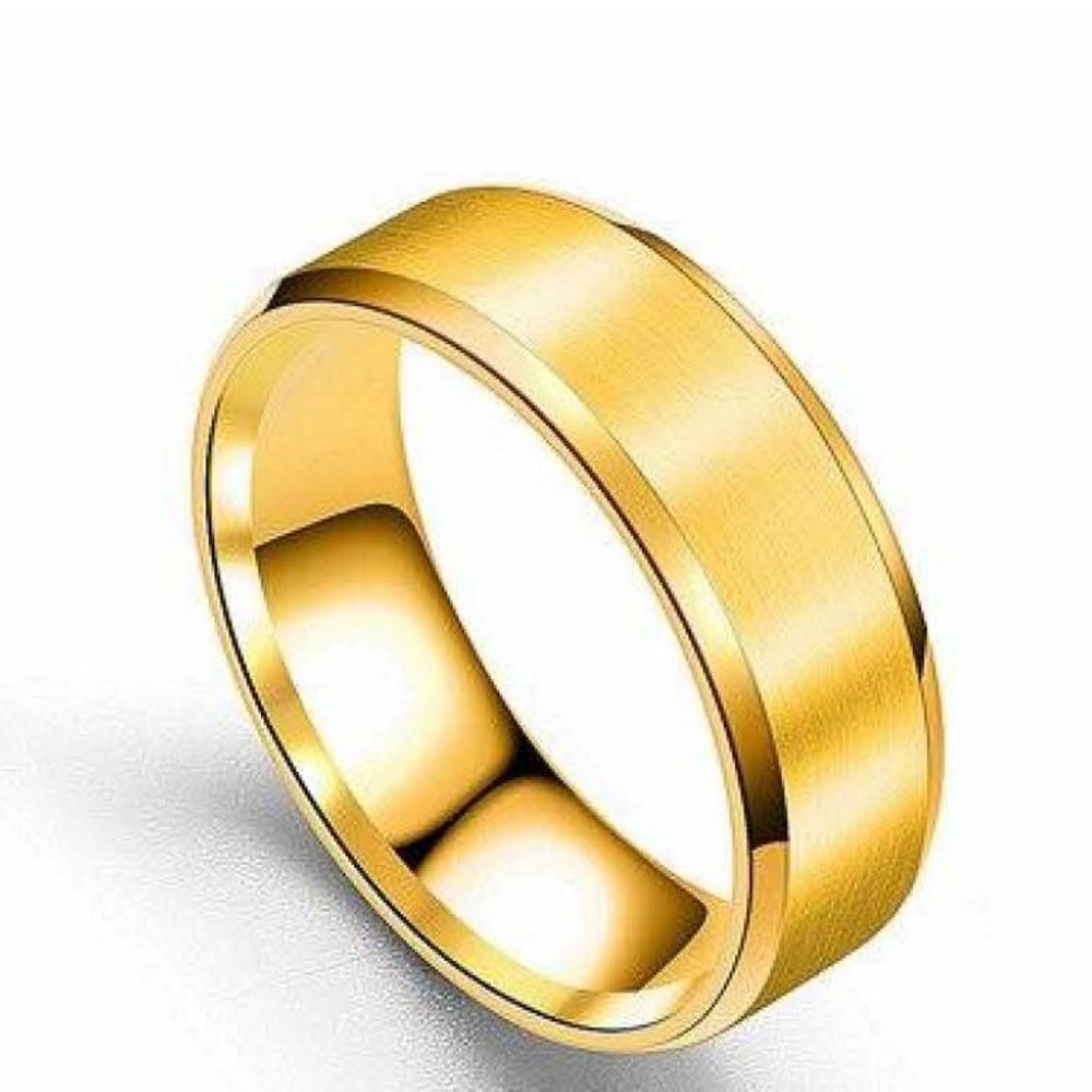 Charles Ring - Gold Titanium Men's Ring
